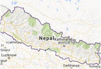 nepal map